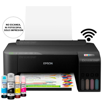 Impresora EPSON Ecotank L1250 Color, Tinta Continua, USB/Wifi