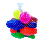 Juego de boliche mini, 6 pinos y 2 pelotas