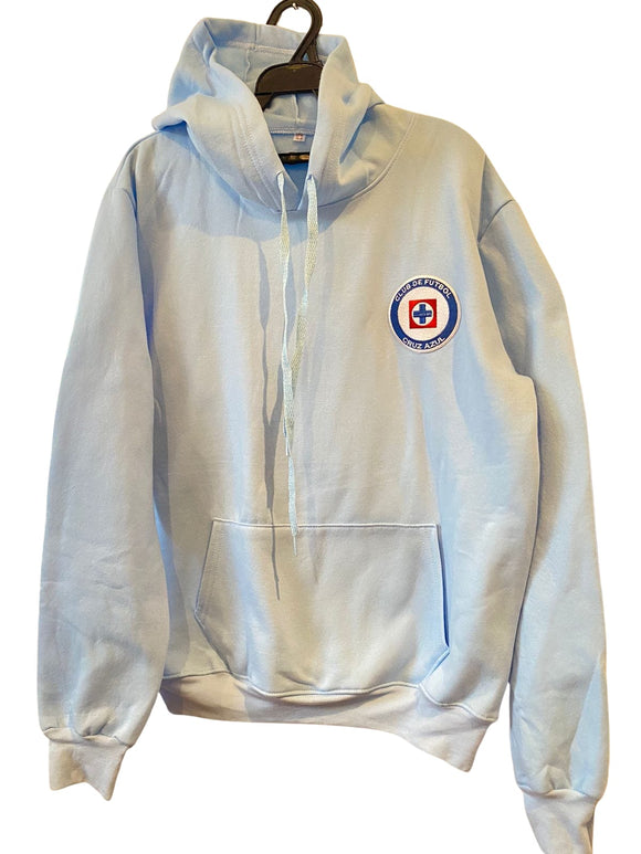 SUDADERA HOODIE CRUZ AZUL