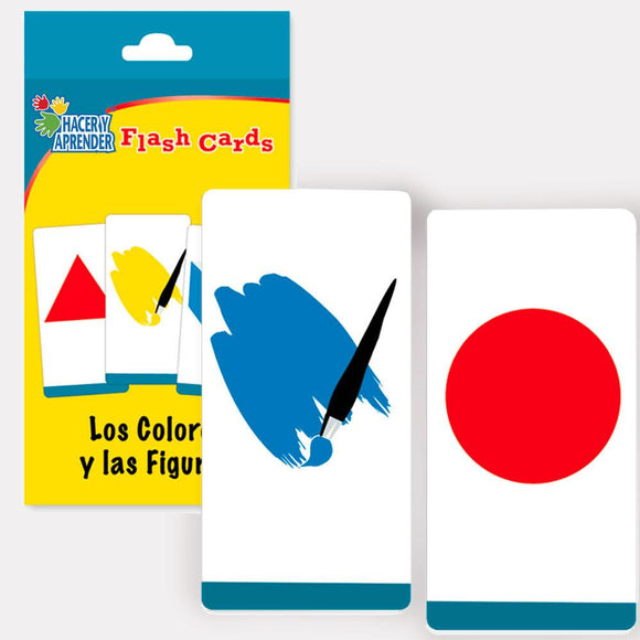 Flash cards colores y formas (6023)