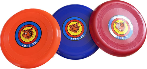 6 Discos Frisbees 23 cms de plastico Paquete c/6